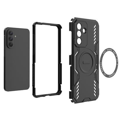MagSafe Case for Samsung Galaxy A57 5G, Techsuit, ArmorMag, Black