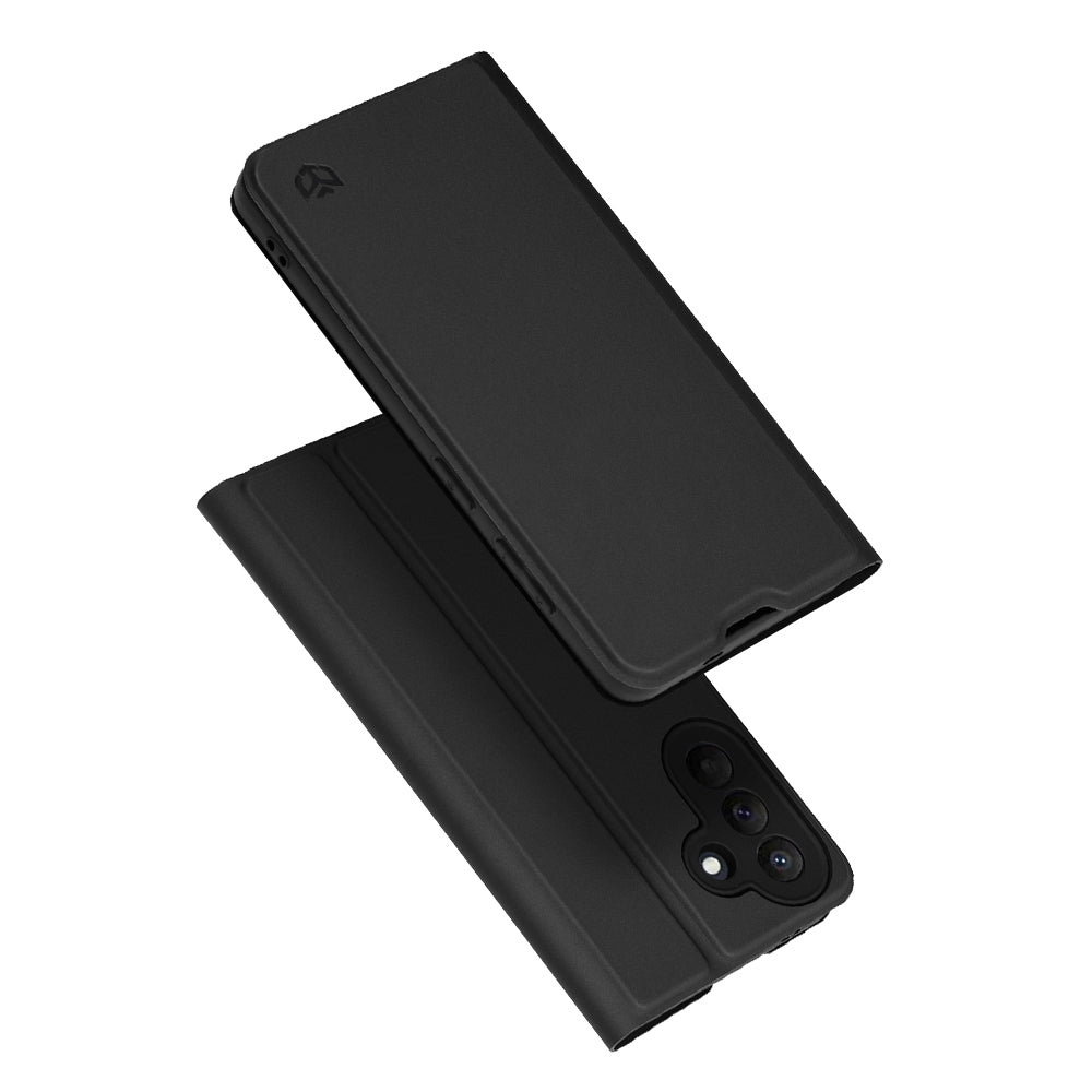 Θήκη για Samsung Galaxy A57 5G, Techsuit, Magskin Book, Μαύρη