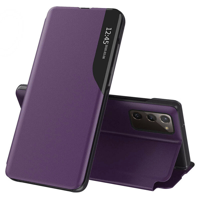 Θήκη για Samsung Galaxy S20 FE 2022 G781 / S20 FE 5G G781 / S20 FE G780, Techsuit, eFold, Μωβ