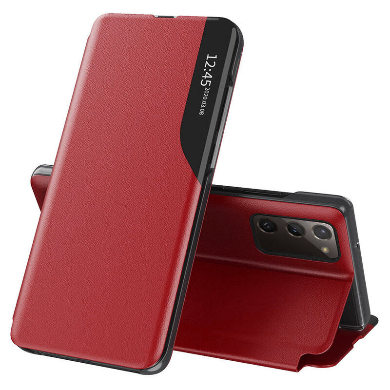 Θήκη για Samsung Galaxy S20 FE 2022 G781 / S20 FE 5G G781 / S20 FE G780, Techsuit, eFold, Κόκκινο