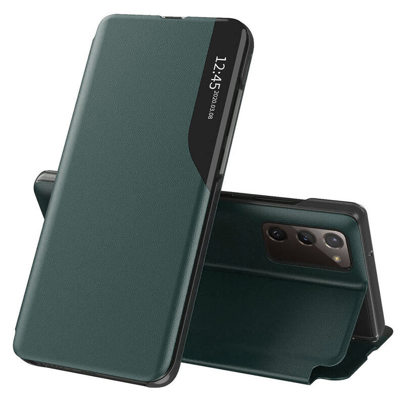 Θήκη για Samsung Galaxy S20 FE 2022 G781 / S20 FE 5G G781 / S20 FE G780, Techsuit, eFold, Πράσινο