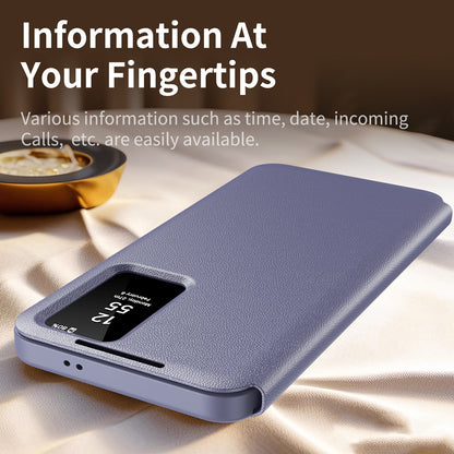 Case for Samsung Galaxy S23+ S916, Techsuit, SmartView, Purple