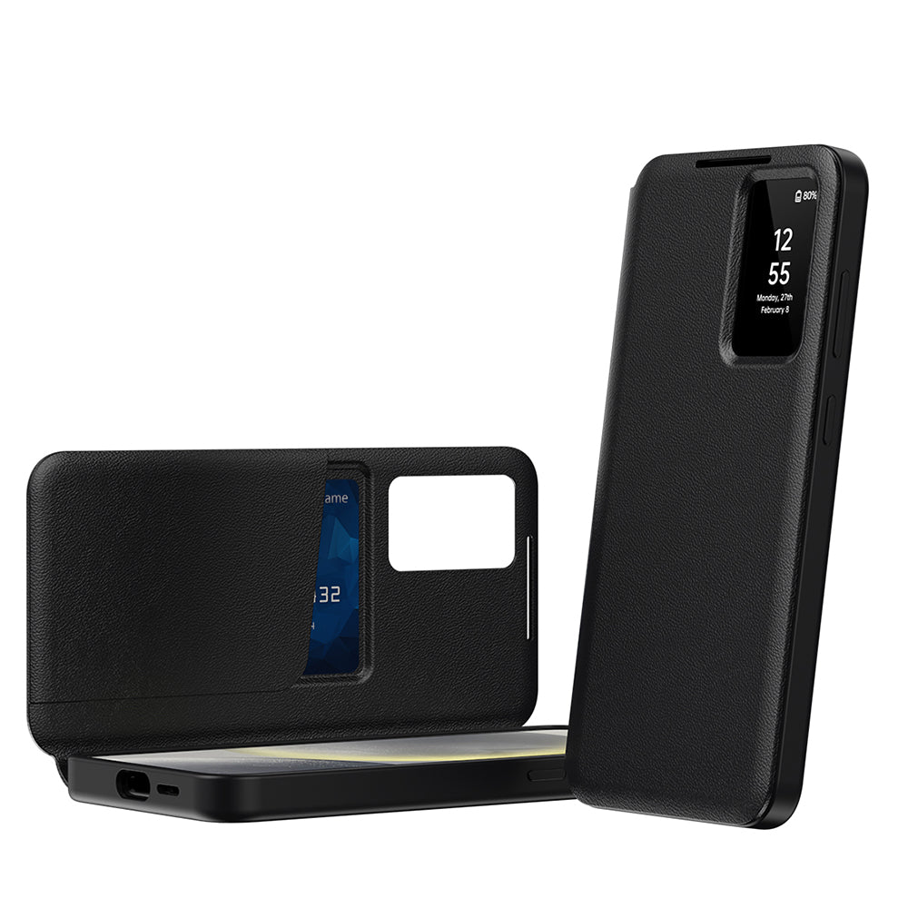 Case for Samsung Galaxy S23+ S916, Techsuit, SmartView, Black