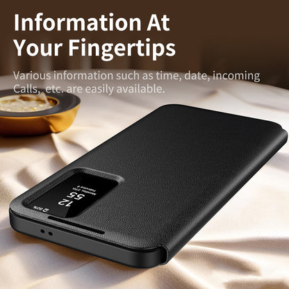 Case for Samsung Galaxy S23+ S916, Techsuit, SmartView, Black