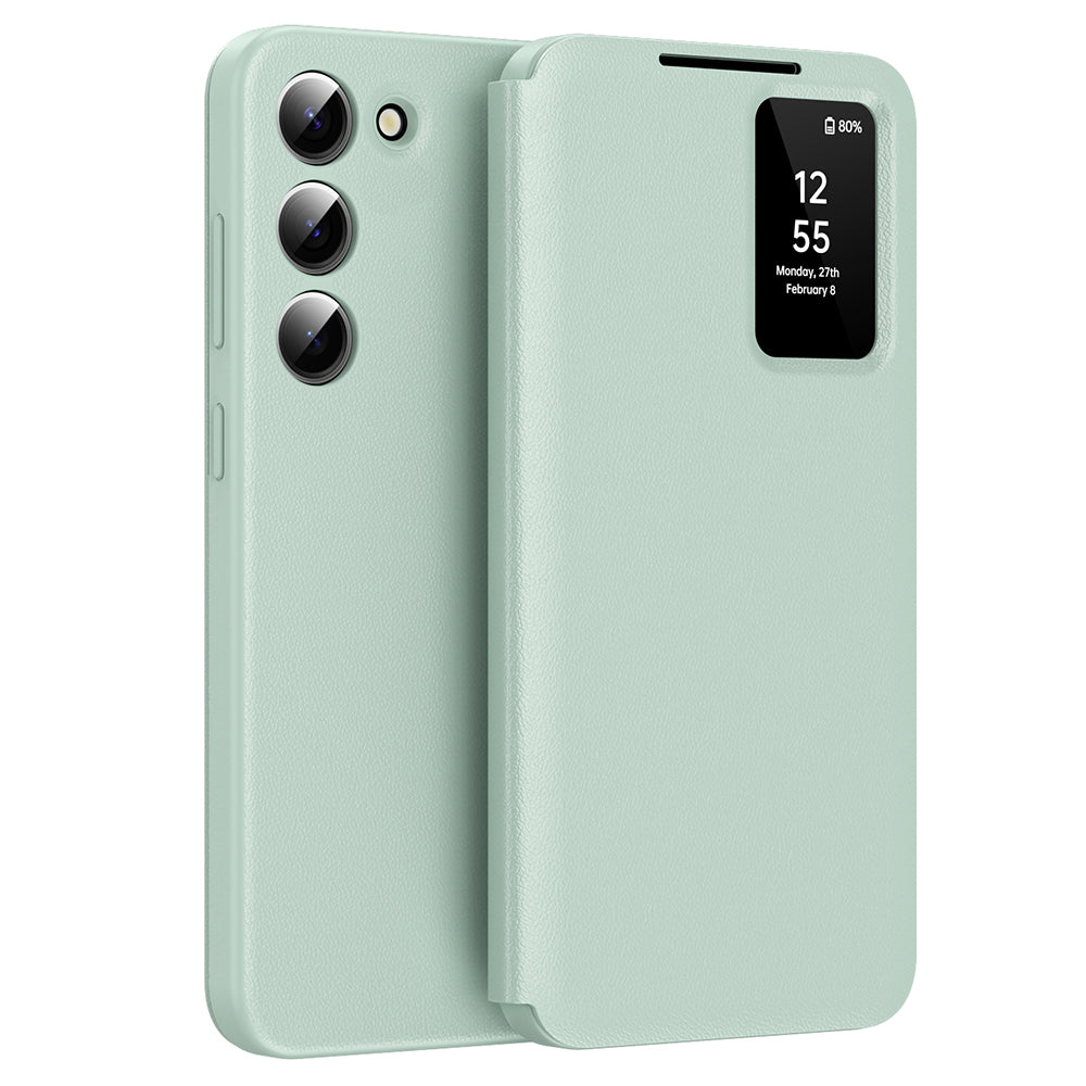 Θήκη για Samsung Galaxy S23 S911, Techsuit, SmartView, Πράσινο