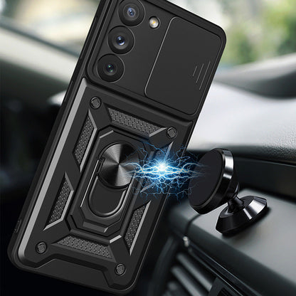 Case for Samsung Galaxy S23 Ultra S918, Techsuit, CamShield, Black