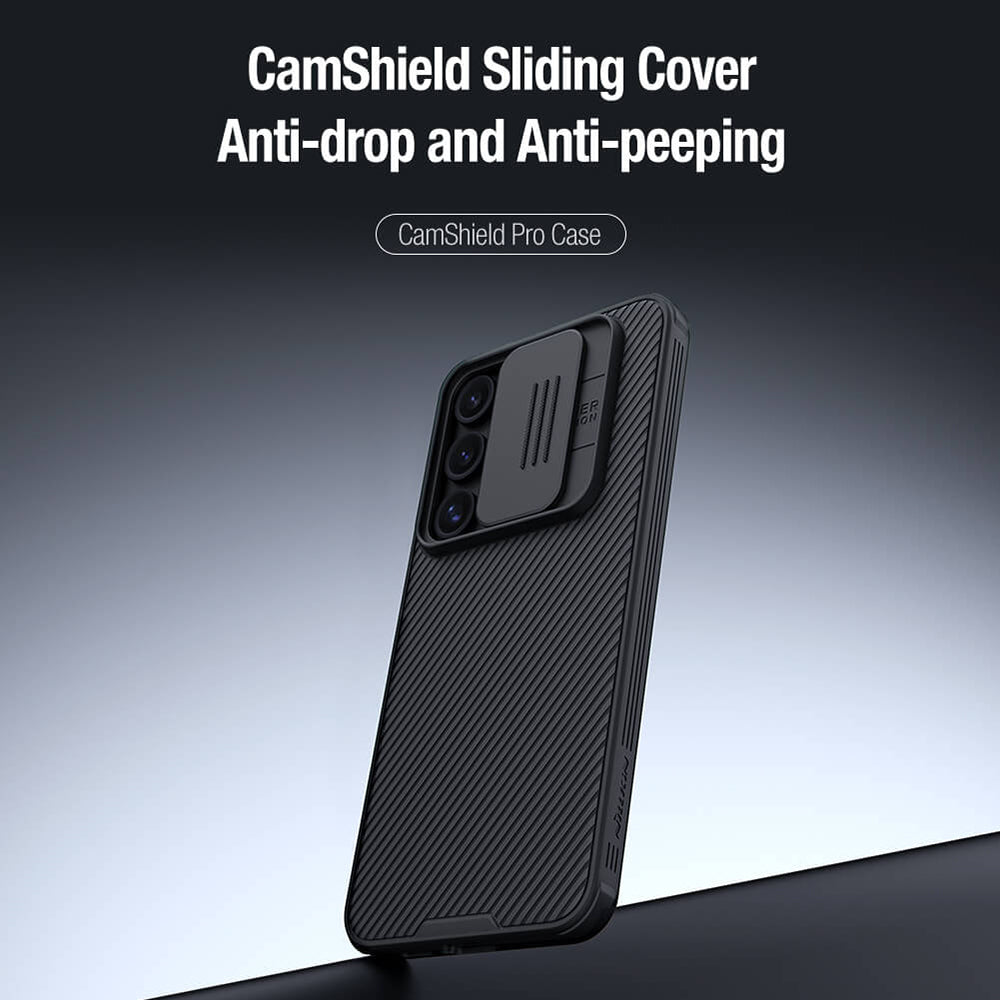 Case for Samsung Galaxy S24 FE S721, Nillkin, CamShield Pro, Blue