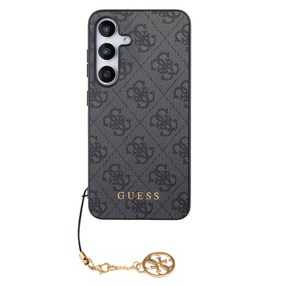 Case for Samsung Galaxy S24 S921, Guess, 4G Charm, Black