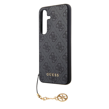 Case for Samsung Galaxy S24 S921, Guess, 4G Charm, Black