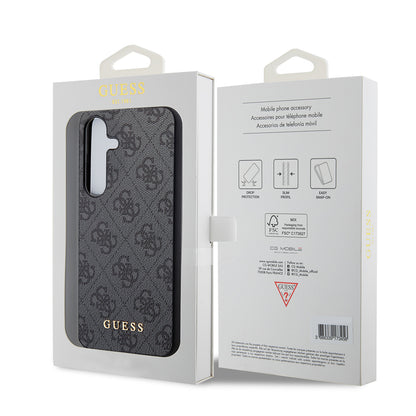 Case for Samsung Galaxy S24 S921, Guess, 4G Charm, Black