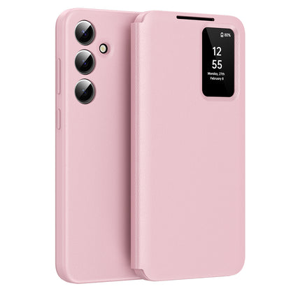Θήκη για Samsung Galaxy S24 S921, Techsuit, SmartView, Ροζ