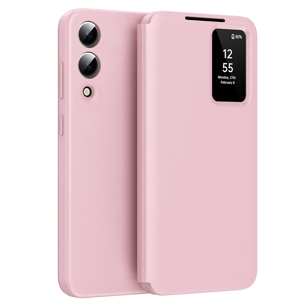 Case for Samsung Galaxy S25 Edge S937, Techsuit, SmartView, Pink