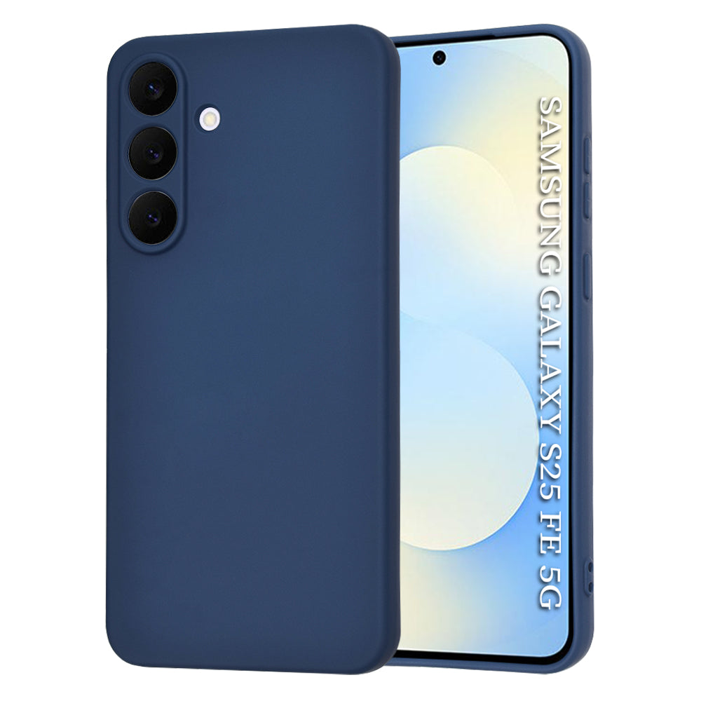 Θήκη για Samsung Galaxy S25 FE, Techsuit, SoftFlex, Μπλε σκούρο