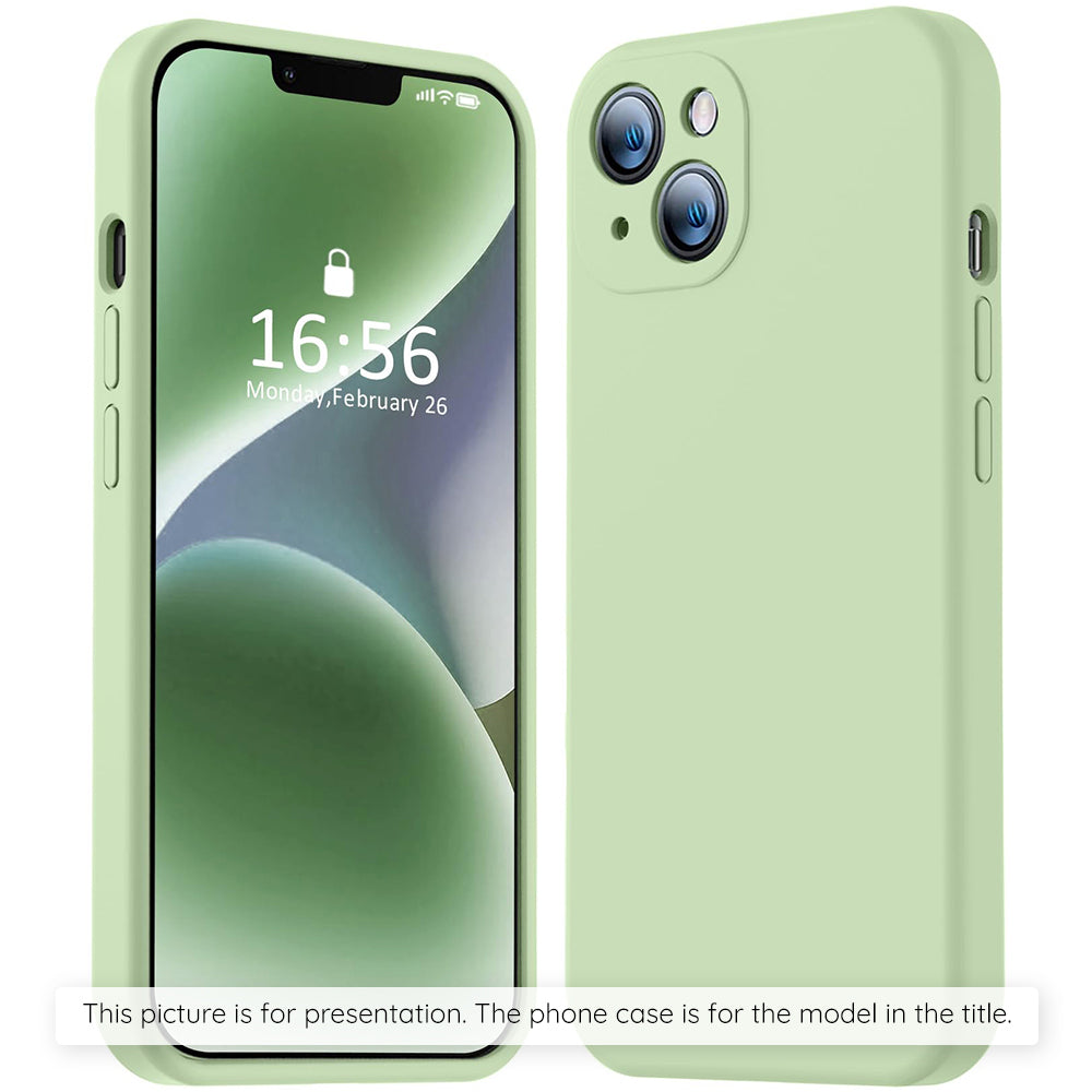 Case for Samsung Galaxy S25 FE, Techsuit, SoftFlex, Light Green