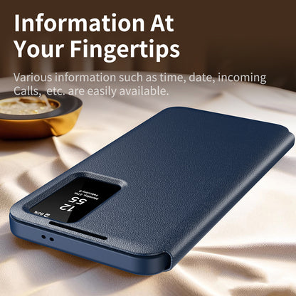 Case for Samsung Galaxy S25+ S936, Techsuit, SmartView, Blue