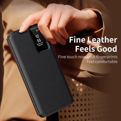 Θήκη για Samsung Galaxy S25+ S936, Techsuit, SmartView, Μαύρο