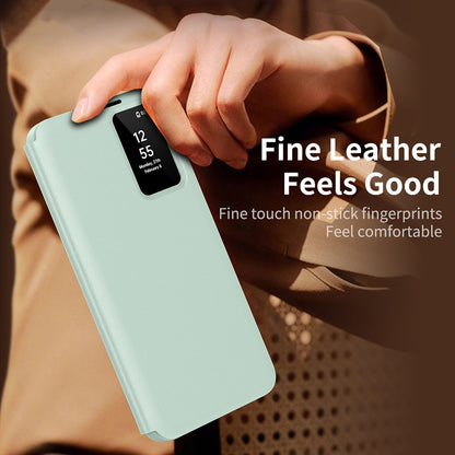 Θήκη για Samsung Galaxy S25+ S936, Techsuit, SmartView, Πράσινο