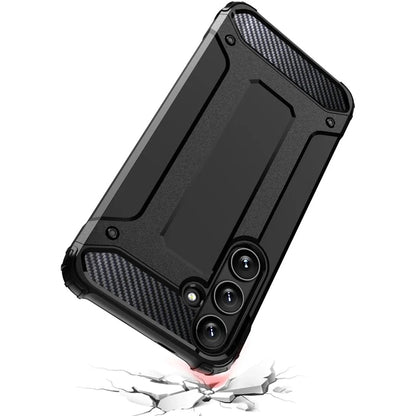 Case for Samsung Galaxy S25 S931, Techsuit, Hybrid Armor, Black