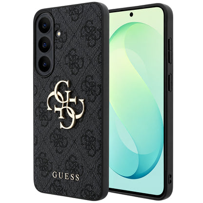 Θήκη για Samsung Galaxy S26 FE S741, Guess, 4G Μεταλλικό Λογότυπο, Μαύρο