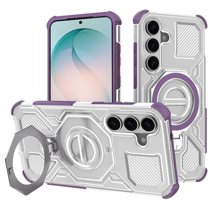 Θήκη για Samsung Galaxy S26 Plus S947, Techsuit, Carbon Shield Pro, Μωβ