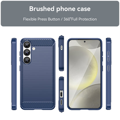 Case for Samsung Galaxy S26 S942, Techsuit, Carbon, Blue