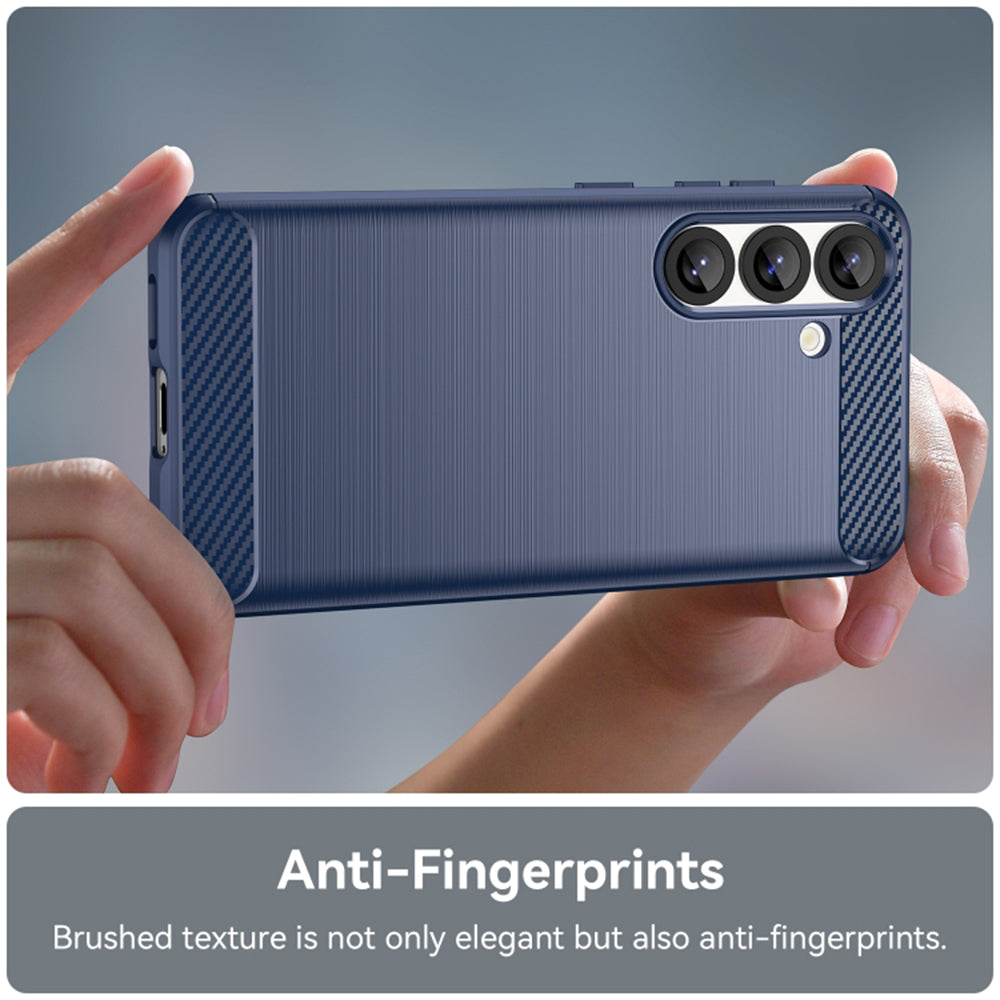 Case for Samsung Galaxy S26 S942, Techsuit, Carbon, Blue