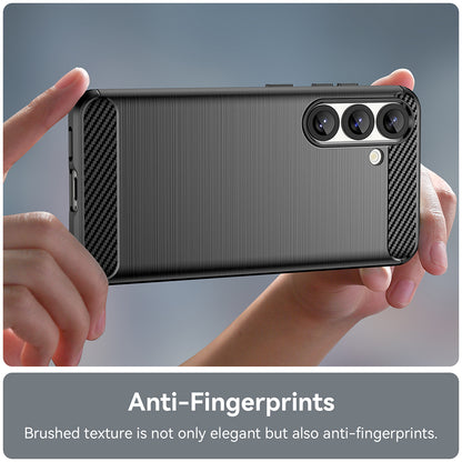 Case for Samsung Galaxy S26 S942, Techsuit, Carbon, Black