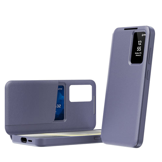 Θήκη για Samsung Galaxy S26 S942, Techsuit, SmartView, Μωβ