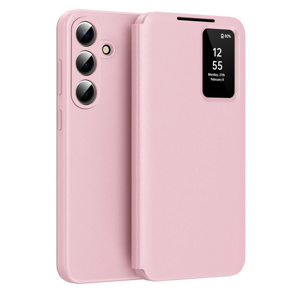 Θήκη για Samsung Galaxy S26 S942, Techsuit, SmartView, Ροζ