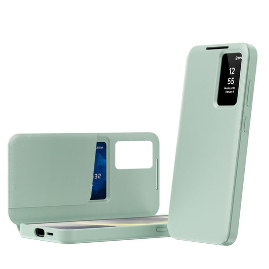 Θήκη για Samsung Galaxy S26 S942, Techsuit, SmartView, Πράσινη
