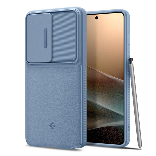 Θήκη για Samsung Galaxy S26 Ultra S948, Spigen, Optik Armor, Μπλε ACS11226
