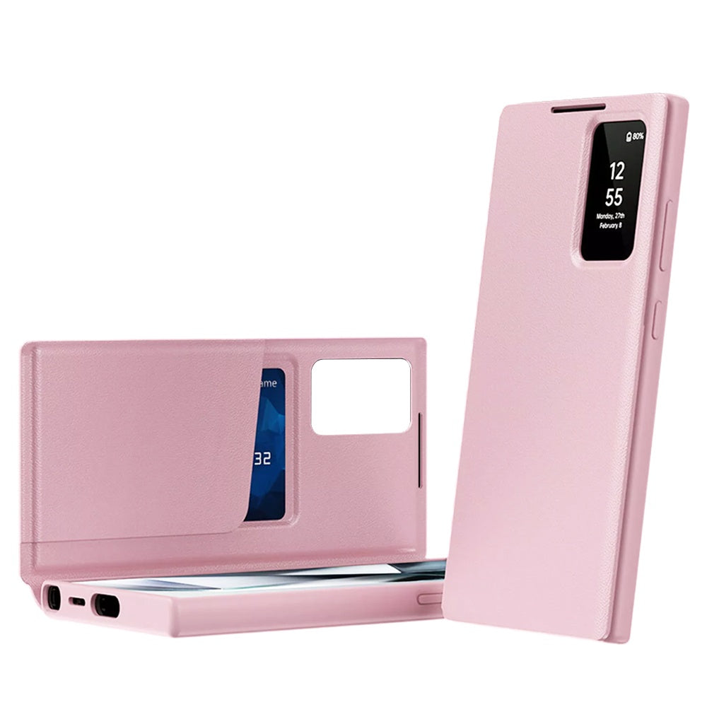 Θήκη για Samsung Galaxy S26 Ultra S948, Techsuit, SmartView, Ροζ