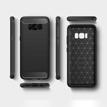 Case for Samsung Galaxy S8+ G955, Techsuit, Carbon, Black