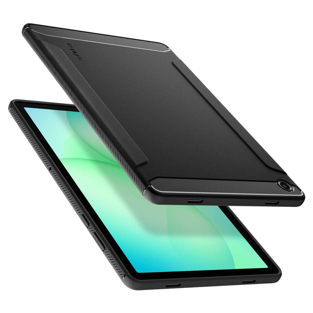 Case for Samsung Galaxy Tab A11+, Spigen, Rugged Armor, Matte Black ACS10463