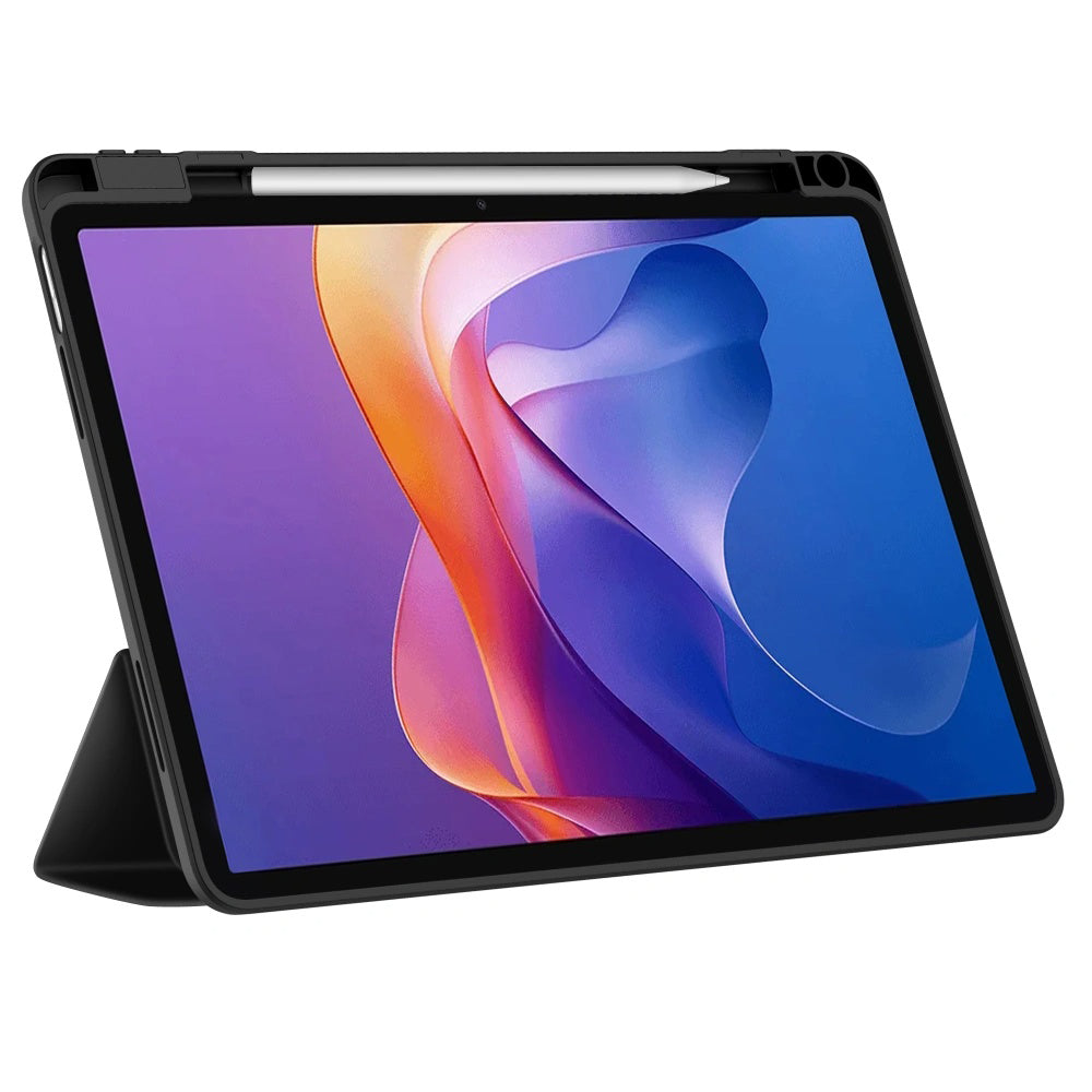 Case for Samsung Galaxy Tab A11+ / Tab A9+, Techsuit, Flex Trifold, Black