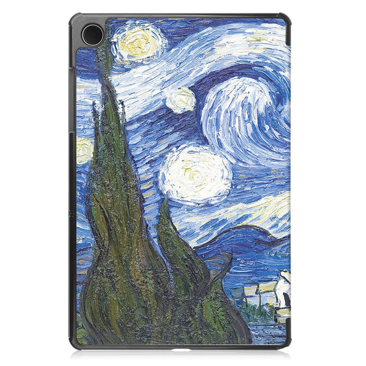 Θήκη για Samsung Galaxy Tab A11+ / Tab A9+, Techsuit, FoldPro Starry Night, Πολύχρωμο