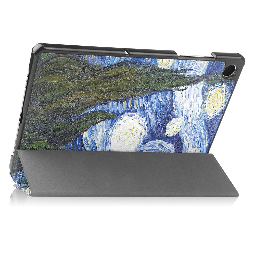 Θήκη για Samsung Galaxy Tab A11+ / Tab A9+, Techsuit, FoldPro Starry Night, Πολύχρωμο