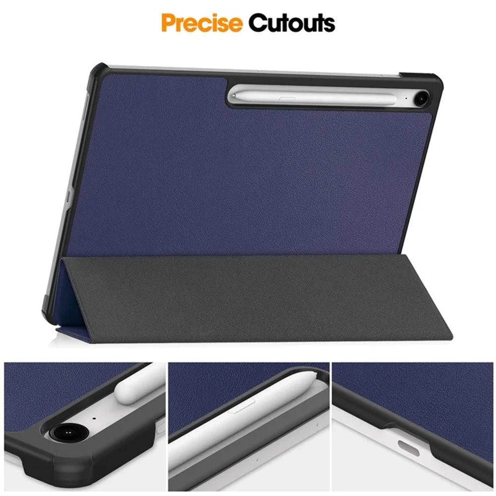 Θήκη για Samsung Galaxy Tab S10 FE+, Techsuit, FoldPro, Κόκκινο