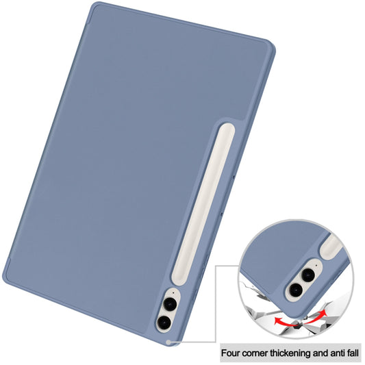 Θήκη για Samsung Galaxy Tab S10+ / Tab S9 FE+ / Tab S9+, Techsuit, Flex Trifold, Γκρι