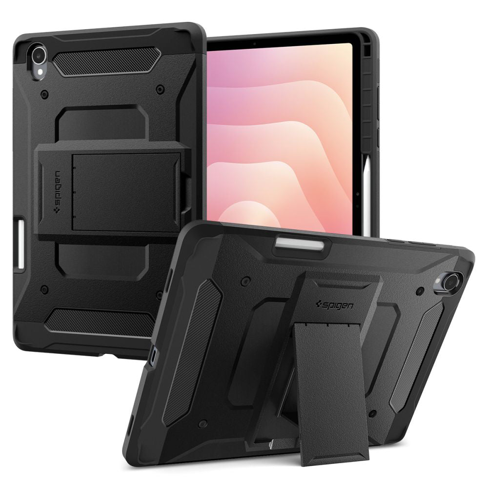 Case for Samsung Galaxy Tab S11, Spigen, Tough Armor Pro, Black ACS10211