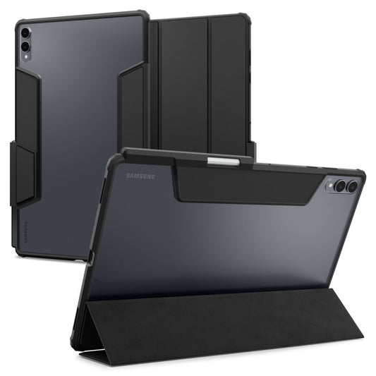 Θήκη για Samsung Galaxy Tab S11 Ultra, Spigen, Ultra Hybrid Pro, Μαύρη ACS10219