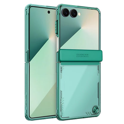 Case for Samsung Galaxy Z Flip7 F766, Nillkin, Iceblade, Green