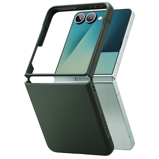Θήκη για Samsung Galaxy Z Flip7 F766, Ringke, Όνυξ, Σκούρο Πράσινο