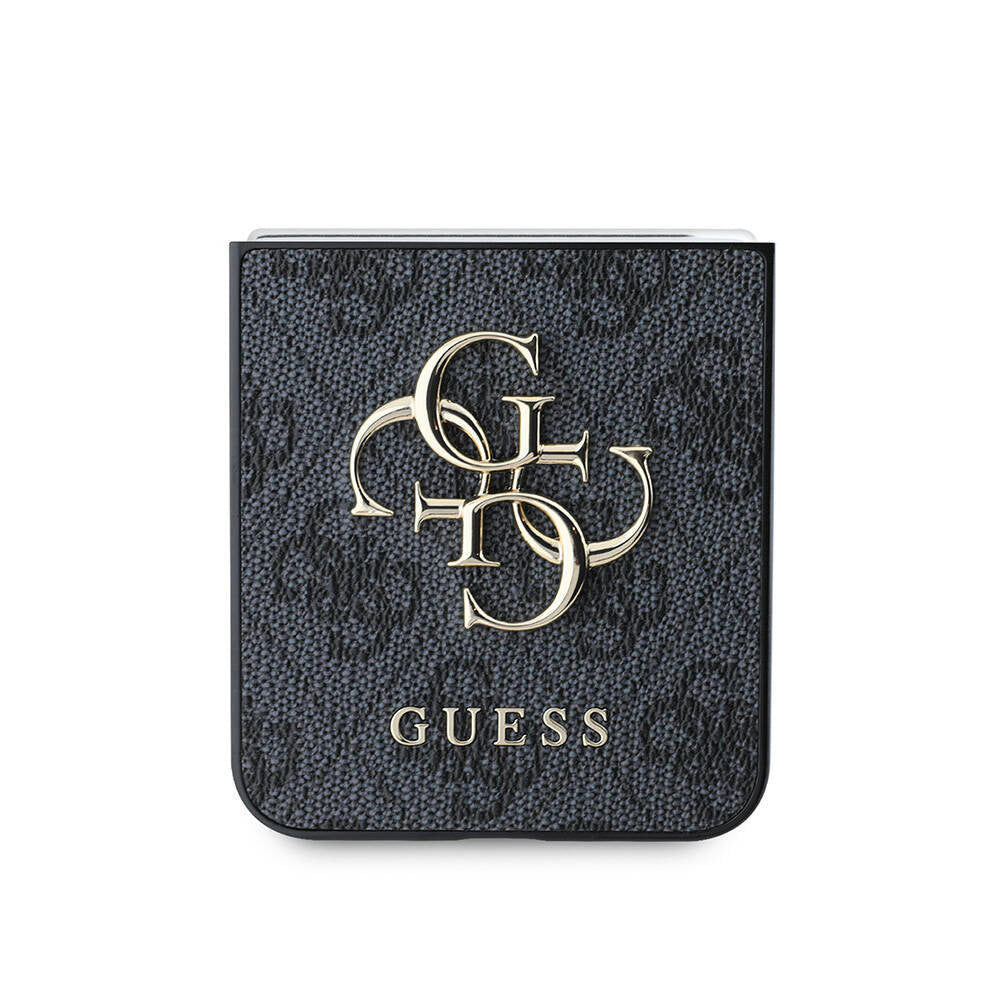 Θήκη για Samsung Galaxy Z Flip7 FE F761 / Z Flip6 F741, Guess, 4G Metal Logo, Ροζ