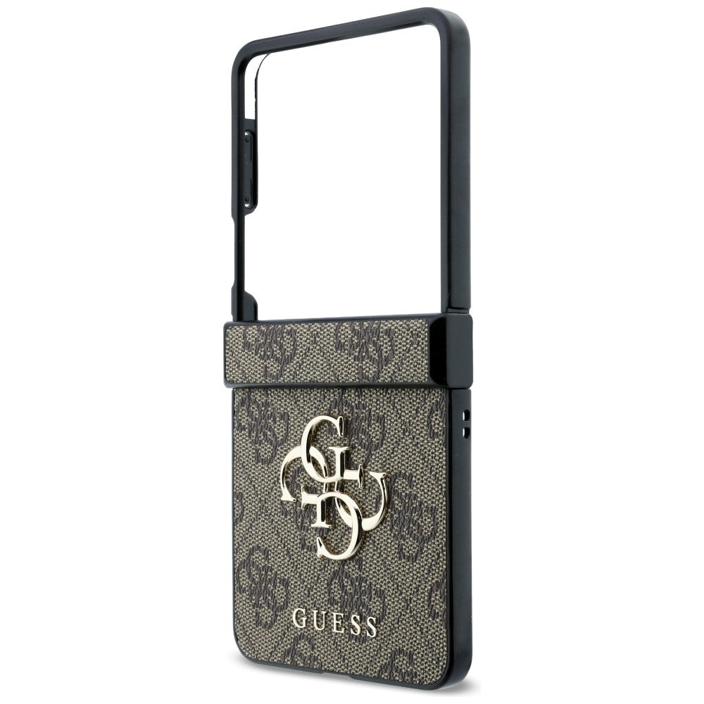 Θήκη για Samsung Galaxy Z Flip8 F776, Guess, 4G Big Logo, Καφέ