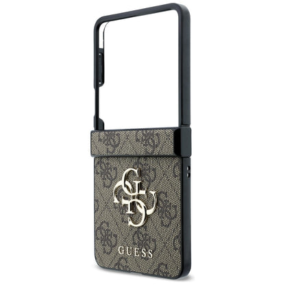 Θήκη για Samsung Galaxy Z Flip8 F776, Guess, 4G Big Logo, Καφέ