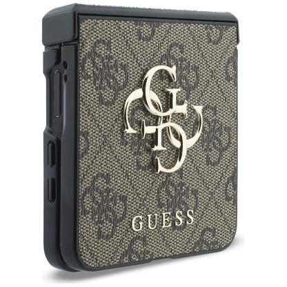 Θήκη για Samsung Galaxy Z Flip8 F776, Guess, 4G Big Logo, Καφέ