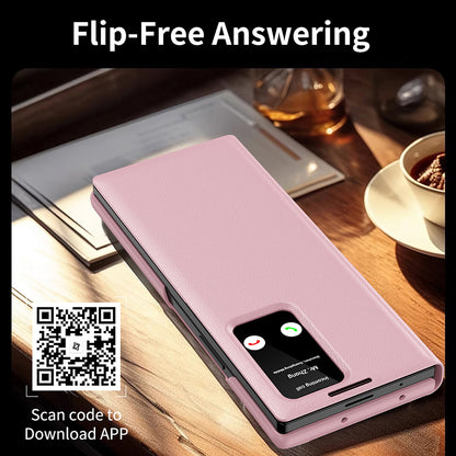 Case for Samsung Galaxy Z Fold3 5G F926, Techsuit, SmartView, Pink