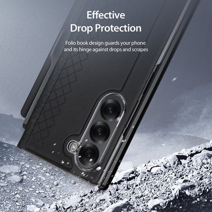 Θήκη για Samsung Galaxy Z Fold6 F956, DUX DUCIS, Bril, Μπλε
