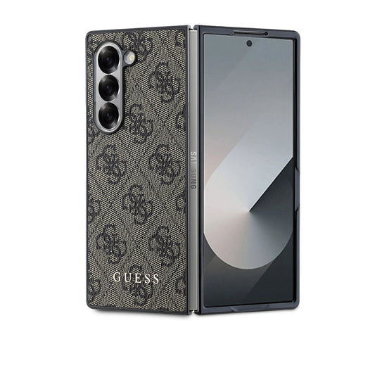 Θήκη για Samsung Galaxy Z Fold6 F956, Guess, 4G, Καφέ